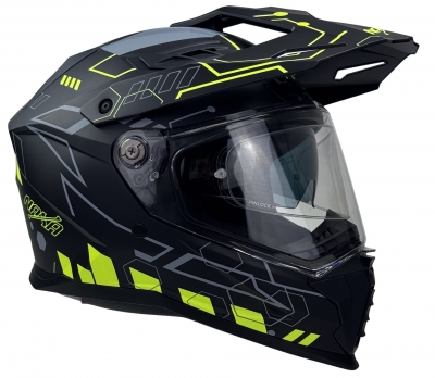 KASK NAXA C04 CZARNY / FLUO MATT