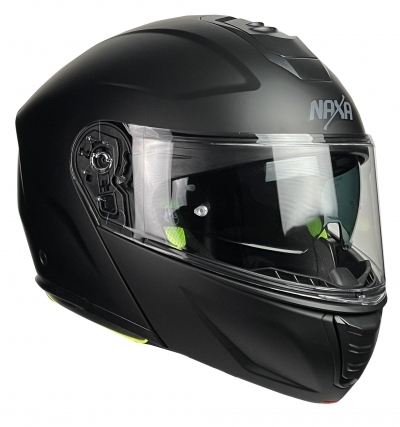 KASK SZCZĘKOWY NAXA FO7/B CZARNY MATT PINLOCK