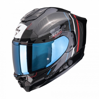 KASK SCORPION EXO-1500 CARBON AIR ZITY BK-RD-BL