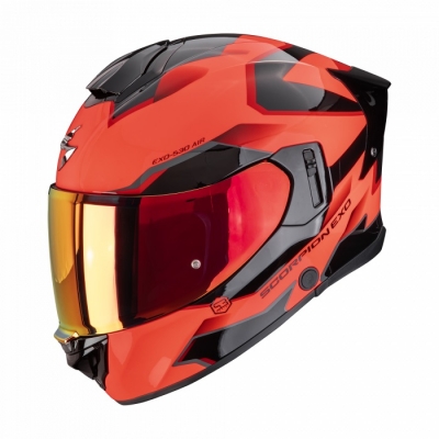 KASK SCORPION EXO-530 AIR CLIP RED/BLACK