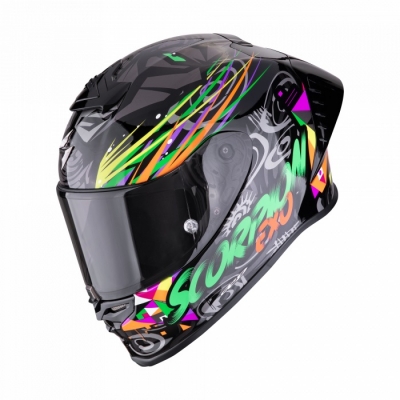 KASK SCORPION EXO-R1 EVO II SAVAGE BK-GREEN-OR