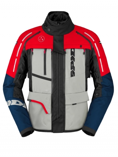 KURTKA SPIDI 4 SEASON V3 BLUE/ICE/RED