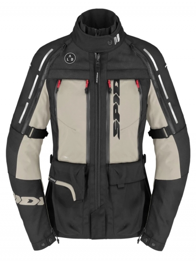 KURTKA SPIDI 4 SEASON V3 LADY BLACK/BROWN