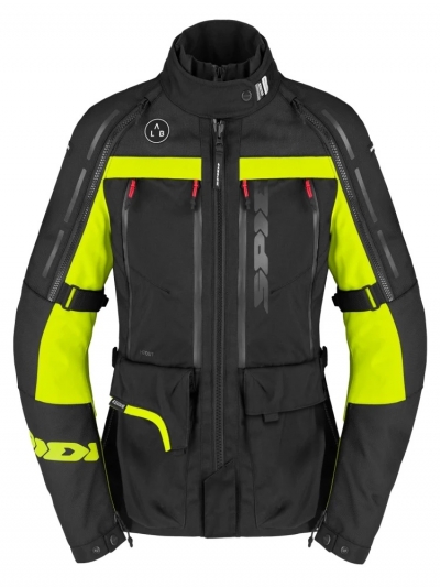 KURTKA SPIDI 4 SEASON V3 LADY BLACK/FLUO