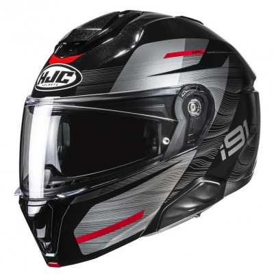 Kask Hjc I91 Dusk Black Red