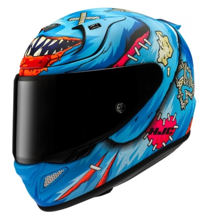 Kask Hjc Rpha12 Mister Peeks Cod Blue Red