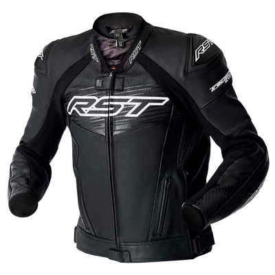 Kurtka Skórzana RST Tractech Evo D3O Black White