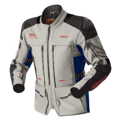 Kurtka Tekstylna RST Pro Series Adventure D3O Silver Blue
