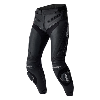 Spodnie Skórzane Rst Tractech Evo D3O Black White